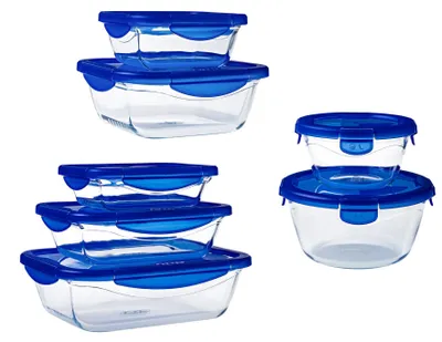 Obrázok produktu pre Viacúčelové formy Pyrex Sada skla "var a choď" 7 ks
