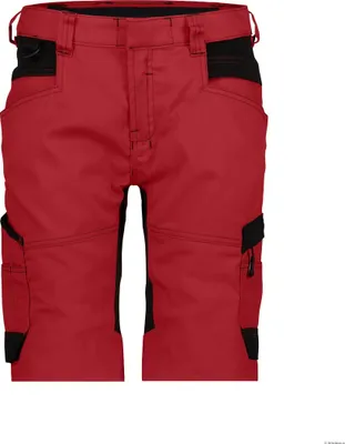 Produktbild von DASSY Arbeitsshorts AXIS Damen rot/Schwar Gr. 34