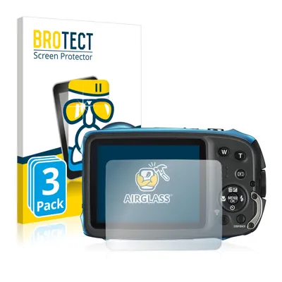 Produktbild von 3x BROTECT Schutzglas für Fujifilm FinePix XP140 Schutzfolie Panzer Folie Glas Display Schutz klar