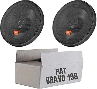 Produktbild von JBL STAGE2 624 | 2-Wege | 16,5cm Koax Lautsprecher - Einbauset passend für Fiat Bravo 198 Front - justSOUND