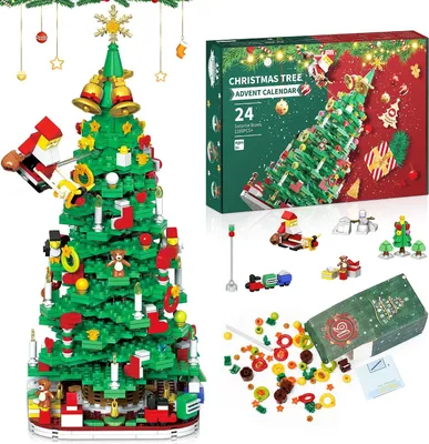 Immagine prodotto di Calendario dell'Avvento 2026 per bambini - Giocattoli a tema natalizio per bambini dai 3 ai 10 anni