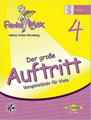 Obrázok produktu pre Fiedel-Max für Viola  - Der große Auftritt 4