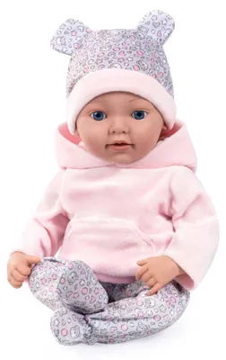 Image de Poupée BAYER Bébé Reborn 38 cm avec couverture