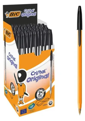 Produktbild von BIC Cristal Kugelschreiber Schwarz