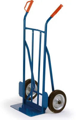 Produktbild von Rollcart ESD-Sackkarre -960- mit 400mm Schaufelbreite und 250kg Tragkraft Vollgummi