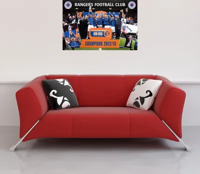 Obrázek produktu pro Fotbal - Plakát - Rangers - Champions 12/13 + 1 plakát o velikosti 61x91,5cm