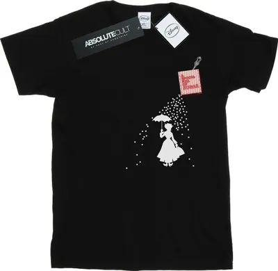 Produktbild von Disney - "Spoonful Of Sugar" T-Shirt für Damen BI51994 (L) (Schwarz)