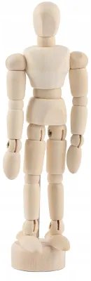 Produktbild von Holz-Mannequin 4,5 Zoll für Künstler zum Skizzieren und Zeichnen