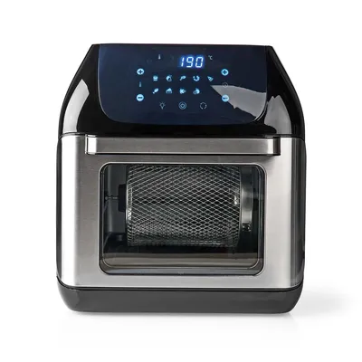 Produktbild von Nedis Heißluft Friteuse - Timer: 1 h - Anzahl voreingestellter Programme: 9 - Digital - Schwarz