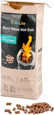 Image de Biolite Granulés de bois Comme biocarburant 1kg Transparent Transparent One Size