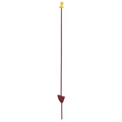 Produktbild von 10 Stk. Weidezaunpfahl Metall rund mit Gleitöse Nylon Weidezaun 8 mm