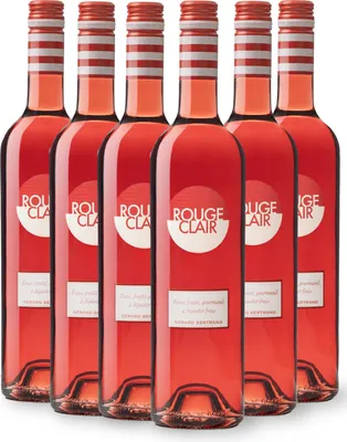 Produktbild von Rouge Clair -Rotwein 2023 - Gérard Bertrand - 12.5% - Südfrankreich (6x75cl)