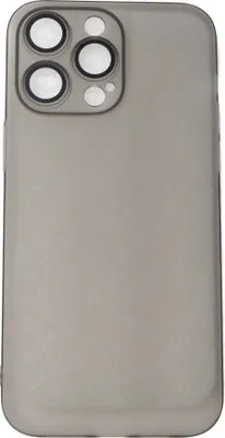 Produktbild von Schutzhülle stoßfest kratzfest in Schwarz Matt Hülle für iPhone 14 Pro Max