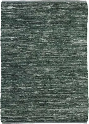 Immagine prodotto di Tappeto in pelle intrecciata blu grigio 120x170