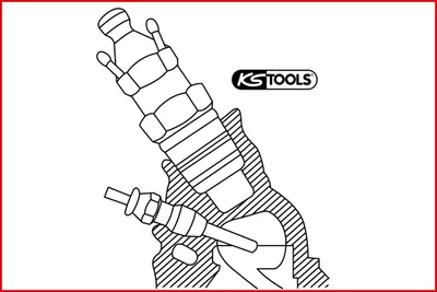 Produktbild von KS Tools 503.0812, Chrom-Vanadium-Stahl, 1 Stück(e), 260 g