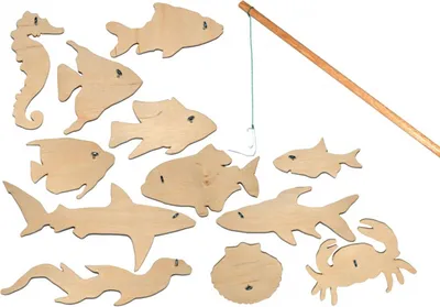 Produktbild von wasserfiguren aus Holz geschnitzt