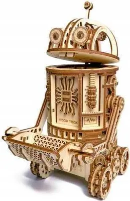 Produktbild von Mechanisches 3D-Puzzle, Weltraum-Aasfresser-Roboter, WT, Holz, 358 Teile