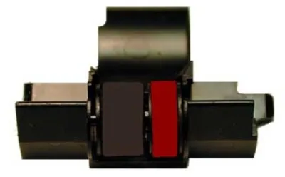 Image de Casio® IR-40T Rouleau encreur pour calculatrice de bureau HR-8xxx, noir/rouge
