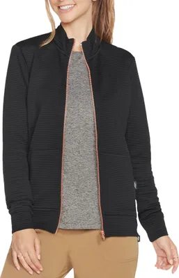 Produktbild von Skechers Hoodless Hoodie GOWALK Everywhere Jacke Damen W3JA261 Schwarz , Bekleidungsgröße:M