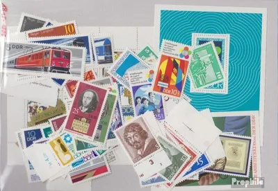 Produktbild von Briefmarken DDR 1973 Mi 1815-1906 (kompl.Ausg.) Jahrgang 1973 komplett postfrisch Eisenbahn, Vögel u.a.