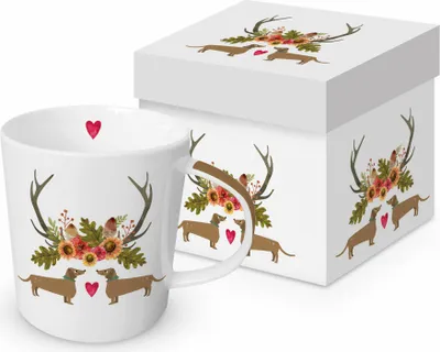 Image de PPD Waltraut & Walter Trend Mug, tasse à café, mug, tasse, New Bone China, 400 ml, 160302820