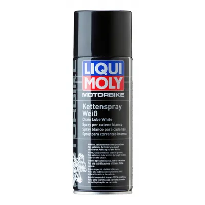 Image de LIQUI MOLY Motorbike spray pour chaîne blanc 400ml