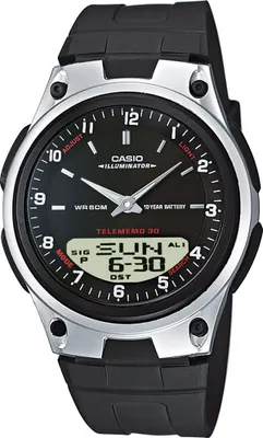 A close-up studio shot of a Casio watch.