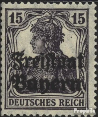 Produktbild von Briefmarken Bayern 1919 Mi 141 postfrisch Germania mit Aufdruck