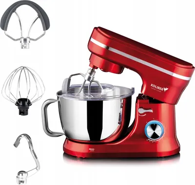 Produktbild von Küchenmaschine Planetenmixer Robomax X-2400-W Pulsfunktion Rot