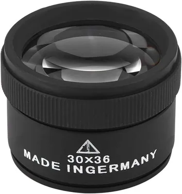 Produktbild von Vergrößerungsglas 30x, Professionelle Lupe, Ergonomisches Design, zum Lesen, Schmuck, Hobbys