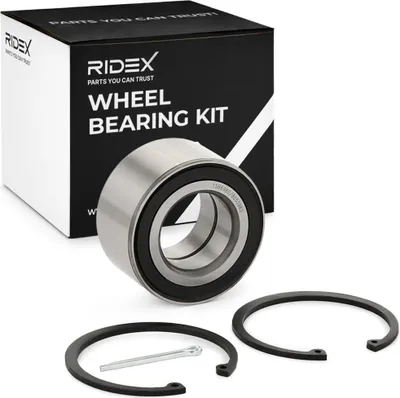 Produktbild von RIDEX Radlagersatz Hinten Vorne für OPEL Astra G CC (T98) Schrägkugellager 74,0mm 654W0061