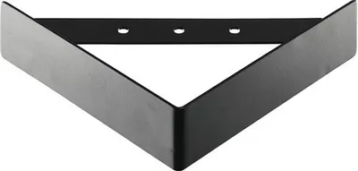 Produktbild von Eckfuss Triangle 1 150x150x45 mm schwarz