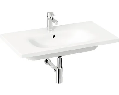 Obrázok produktu pre Umývadlo na skrinku Jika MIO sanitárna keramika biela 80 x 45 x 15 cm H8127160001041