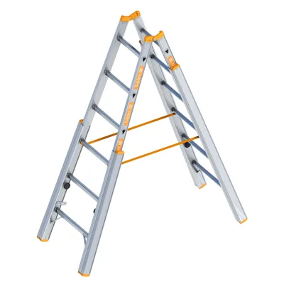 Produktbild von Layher Treppenstehleiter TOPIC 1061, 1061006