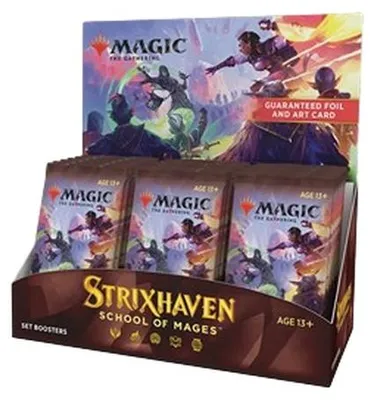 Immagine prodotto di Magic: The Gathering Strixhaven: School of Mages Set Booster Box Japanese