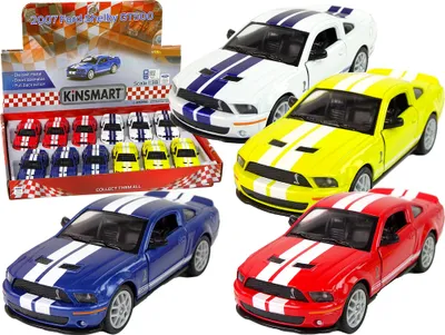 Obrázok produktu pre Kovové auto Ford Shelby GT500 2007 1:38 4 farby HXKT059