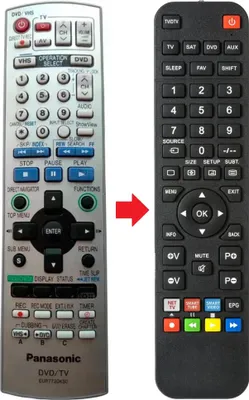 Produktbild von Fernbedienung passend für PANASONIC EUR7720KS0