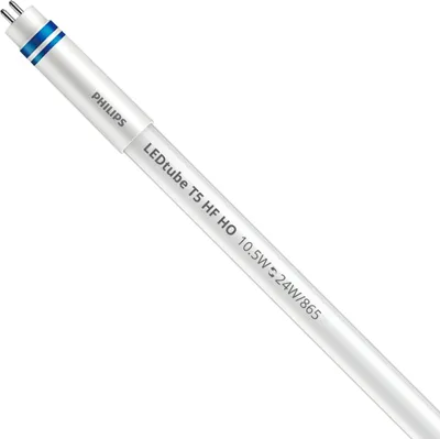 Obrázok produktu pre Philips LED trubica T5 MASTER Instantfit (HF) s vysokým výkonom 10,5W 1600lm - 865 denná biela | 55cm - stmievateľná - náhrada za 24W