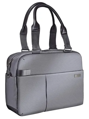 Image de Leitz 6018-00-84 Complete 3.3" Shopper Sacoche Smart Traveller - Polyester, gris argenté