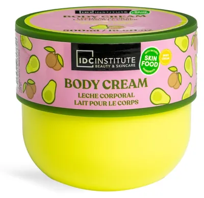 Produktbild von IDC Institute Skin Food Avocado & Jojoba Feuchtigkeitsspendende Körperlotion 500 ml