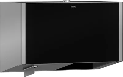 Produktbild von KWC AR WC-Doppelrollenhalter, EXOS, Edst.,  280x193x147 mm, AP, Front ESG schwarz