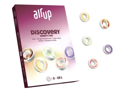 Zdjęcie produktu dla Airup - zestaw próbny zawierający 5 wkładek do butelki airup - wkładek zapachowych air up