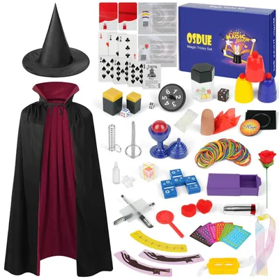 Obrázek produktu pro Toverné triky, 24 kouzelnických triků pro děti, začátečníky, magické představení