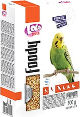 Immagine prodotto di LoLo Pets FOODY Premium 500 g di cibo per cacatua ondulati