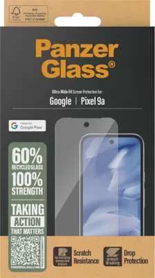 Image de PanzerGlass Ultra-Wide Fit Verre trempé pour Google Pixel 9a - compatible coque