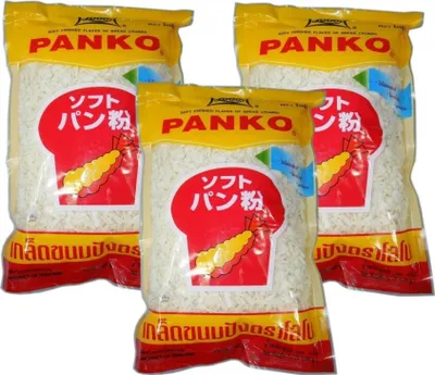 Produktbild von 3er Pack LOBO PANKO Brotkrumen nach japanischer Art (3x 200g) | Tempura | Breadcrumbs