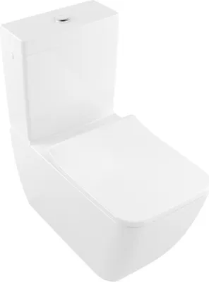 Produktbild von Villeroy&Boch WC Komb Venticello  WeißAlpin C+, ohne Deckel, ohne Spülkasten