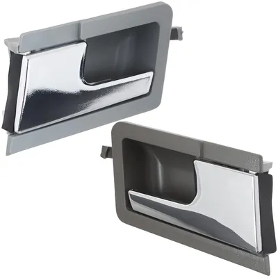 Produktbild von Türgriff links/rechts vorne innen grau für VW T4 1990-2003 chrom