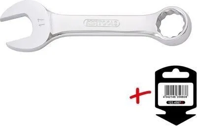 Obrázek produktu pro KS Tools CHROMEplus, 16 mm, Metalická, Chrom Vanadová ocel, 15°, 124 mm, 88 g