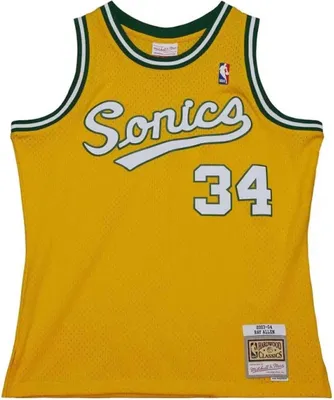 Produktbild von Trikot Mitchell & Ness SMJY6153-SSU03RALYELL für Herren